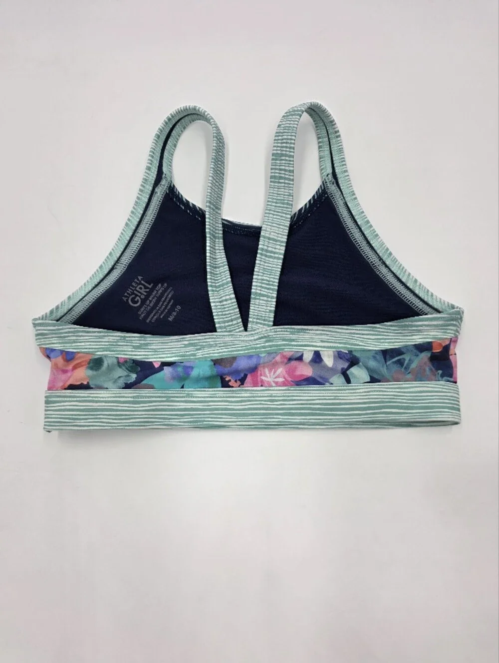 Athleta Girl Surfs Up tropical print bikini size M